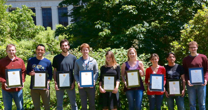 Outstanding Graduate Student Instructors 2017